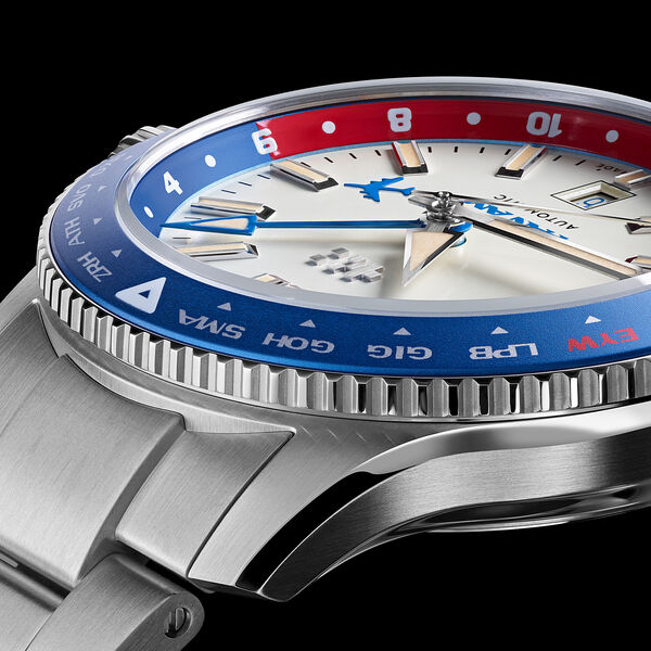 Caseback of the Christopher Ward C60 Clipper GMT